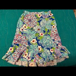 Lilly Pulitzer midi skirt size small